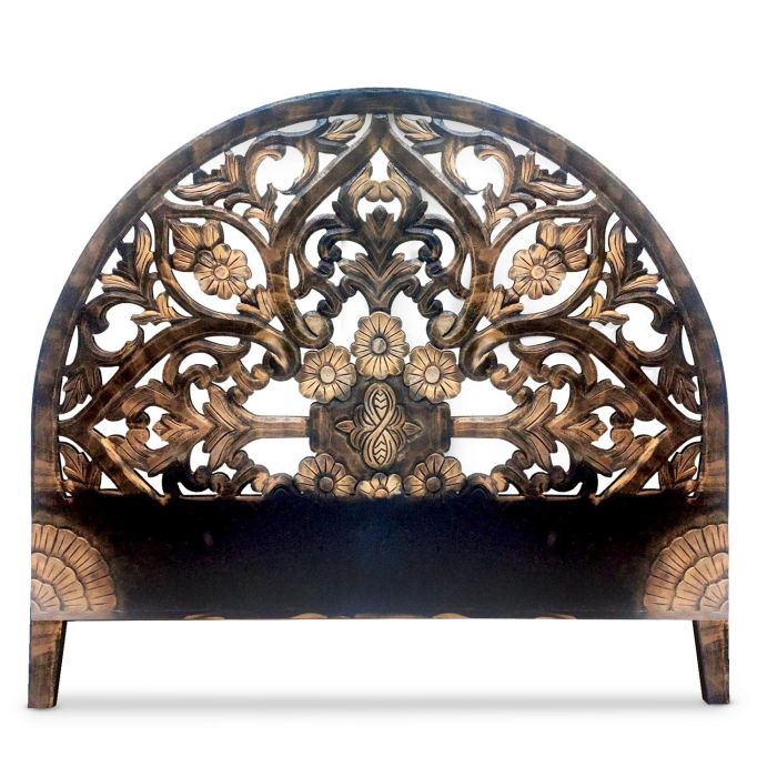 Testiera Bianca  Intagliata - Testata Letto Intagliata - Ideale per completare una romantica camera da letto , ma anche utilizzabile come pannello decorativo sopra il.